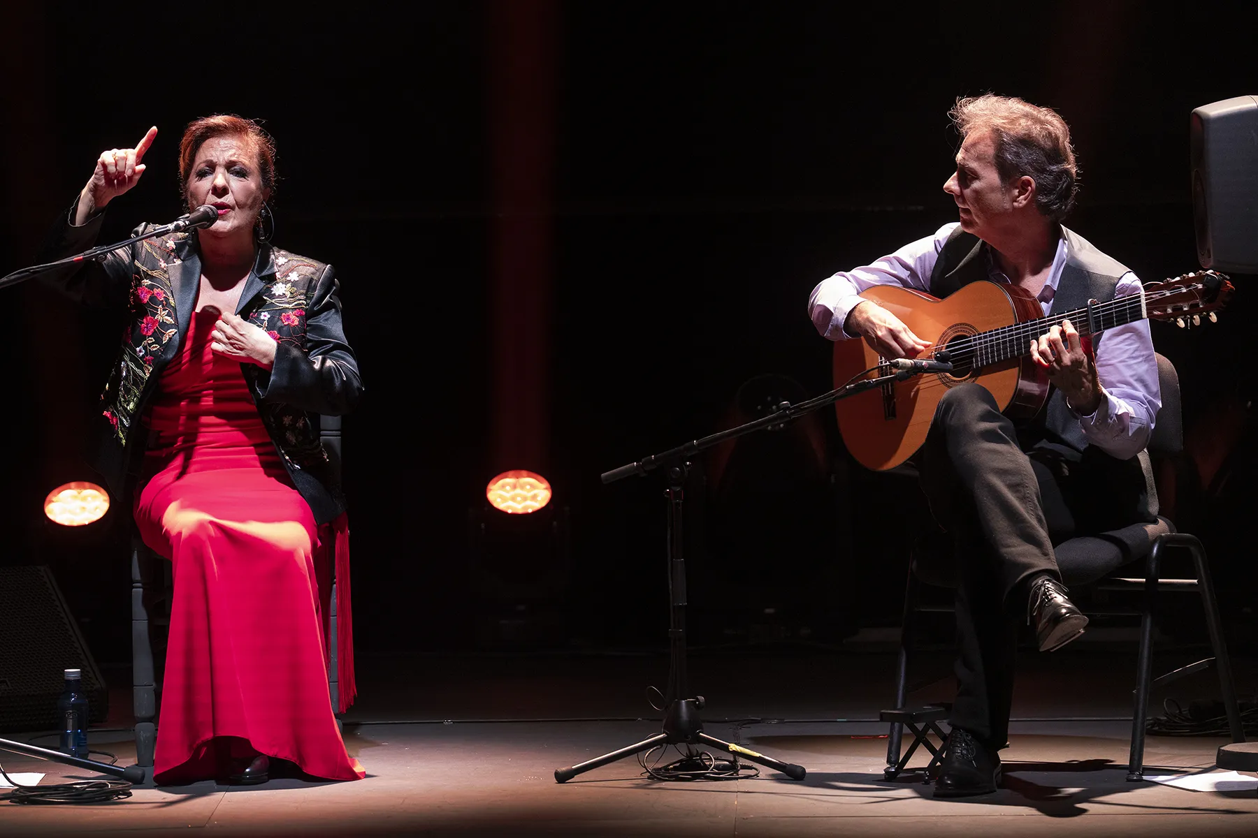 'Perlas a millares (30º aniversario de la Antología de la Mujer en el Cante)', de Carmen Linares. XXIV Bienal de Flamenco de Sevilla. Teatro de la Maestranza. 3 oct 2026. Foto: Archivo fotográfico Bienal @Laura León