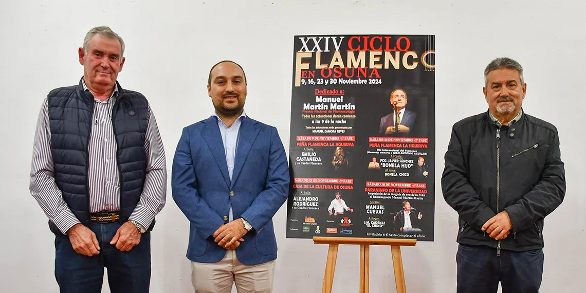 Presentación del Ciclo Flamenco de Osuna.