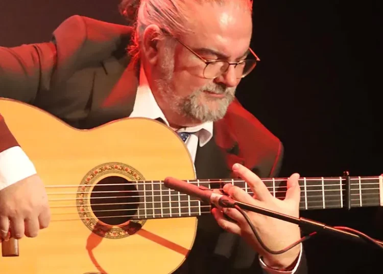 Juan Ramón Caro, en el Teatro Echegaray.