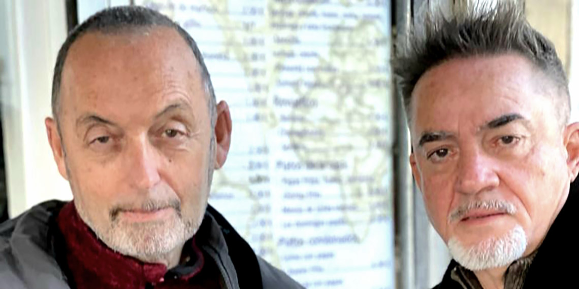 Antonio Belmonte y Manuel Gómez Blanco. Foto: archivo A Belmonte