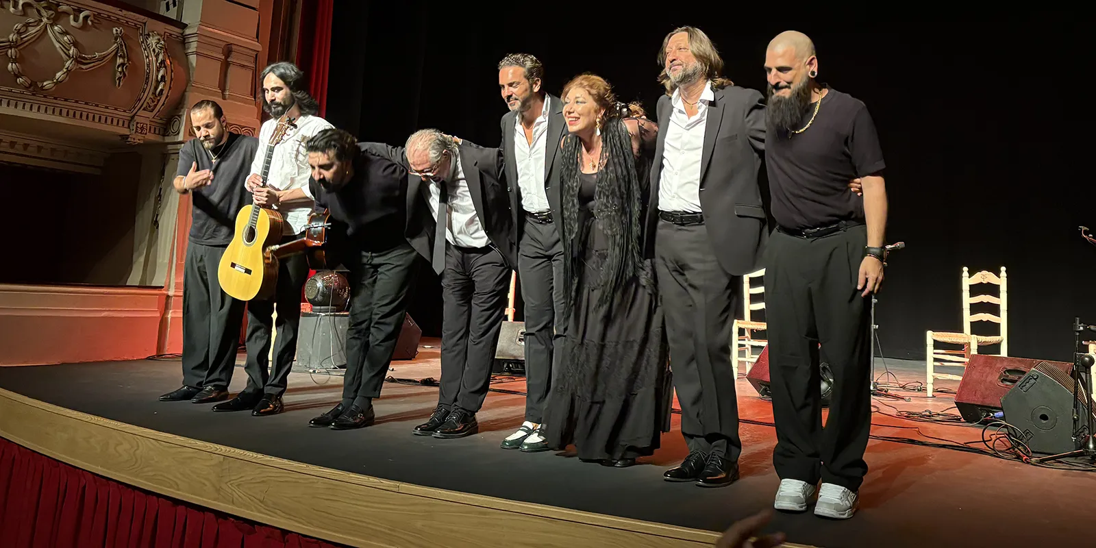 Antonio Rey y compañía. X Festival Flamenco de Huelva. Gran Teatro. Foto: Jesús Naranjo