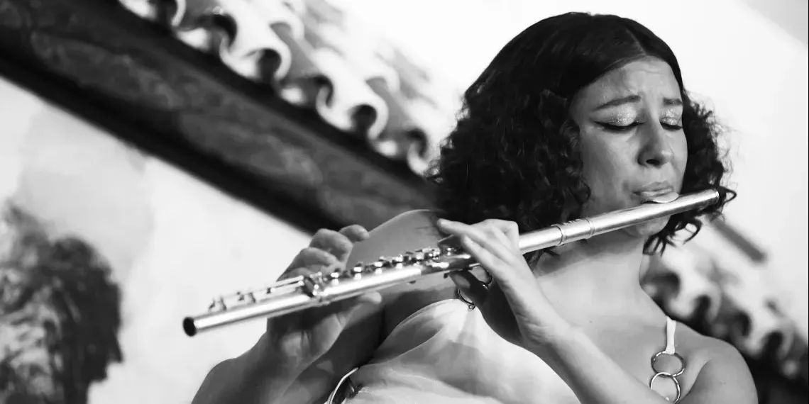 Recital de flauta flamenca de Aurora Reguera. Peña Torres Macarena, Sevilla. 9 junio 2025. Foto: Kiko Valle