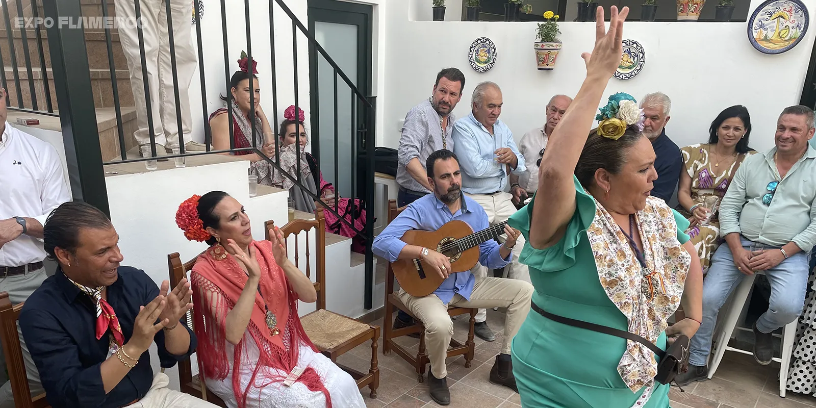 Ana de los Reyes. Romería del Rocío 2025. Foto: Juan Garrido