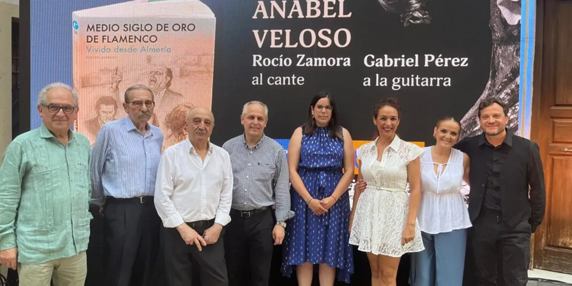 Presentación del libro 'Medio siglo de oro del flamenco. Vivido desde Almería'. Foto: blog.dipalme.org
