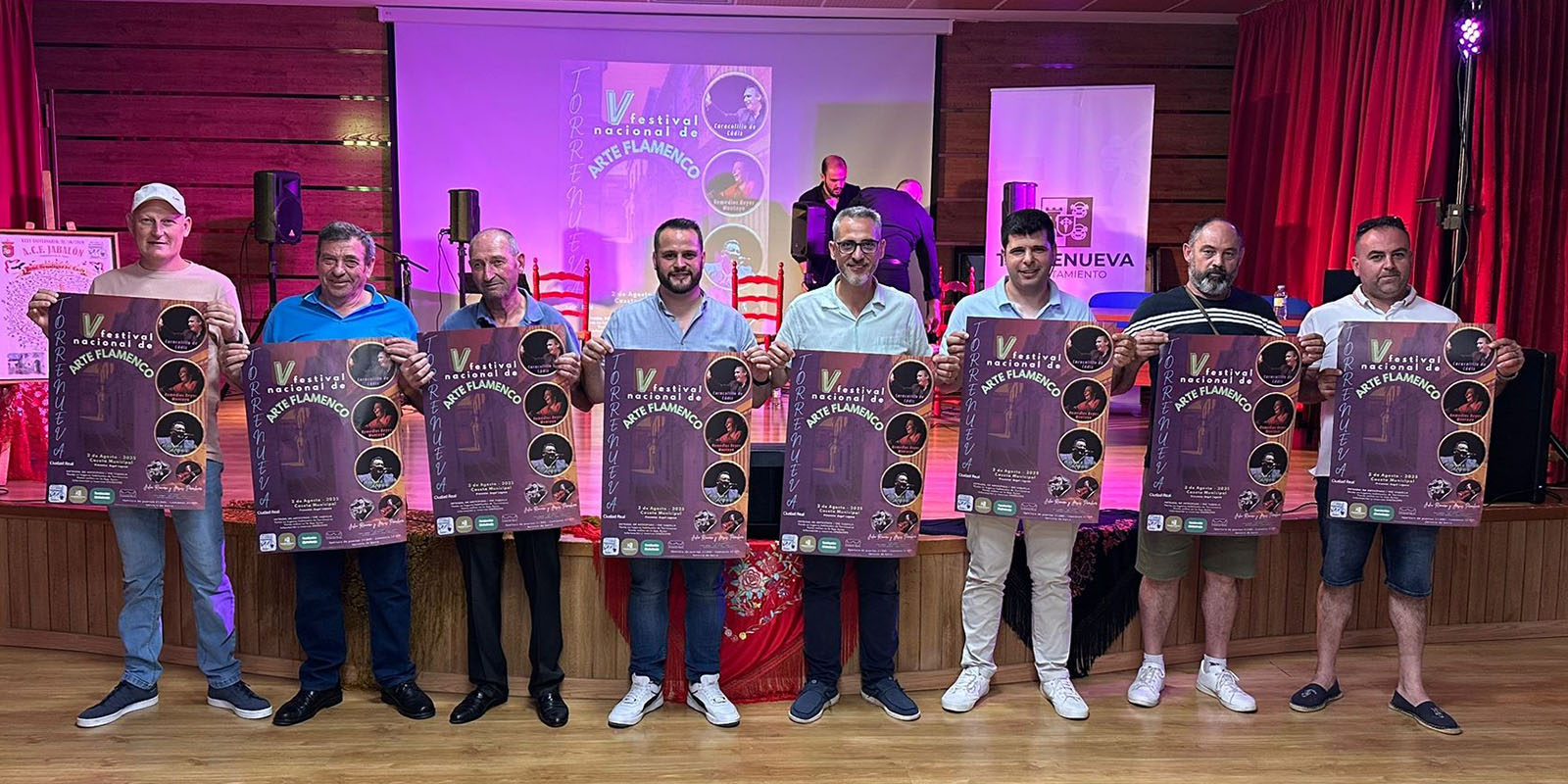 Presentación del V Festival Nacional de Arte Flamenco de Torrenueva. Foto: Peña Flamenca Jabalón Torrenueva