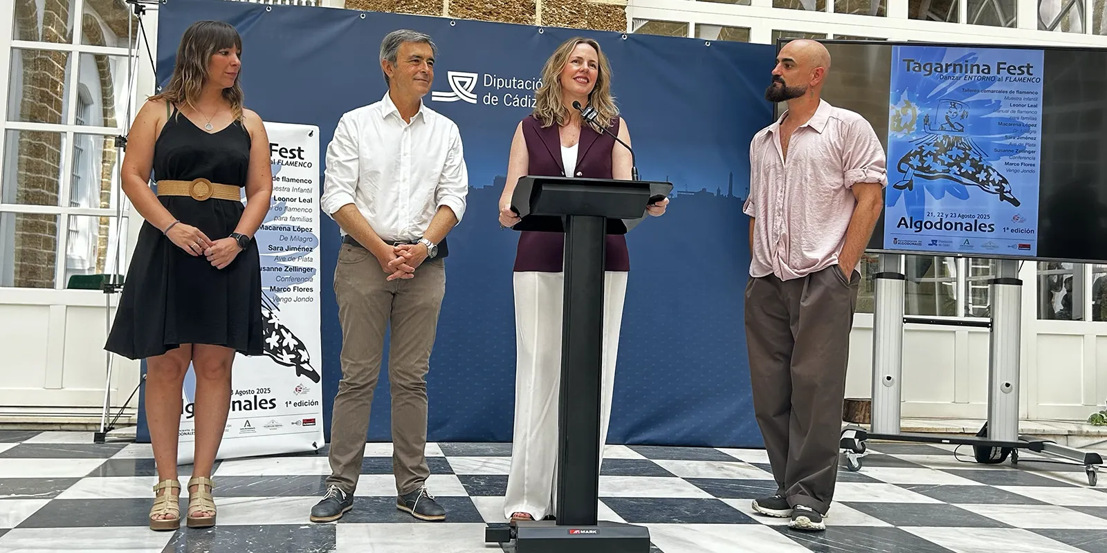 Presentación del Tagarnina Fest. Foto: José Anillo