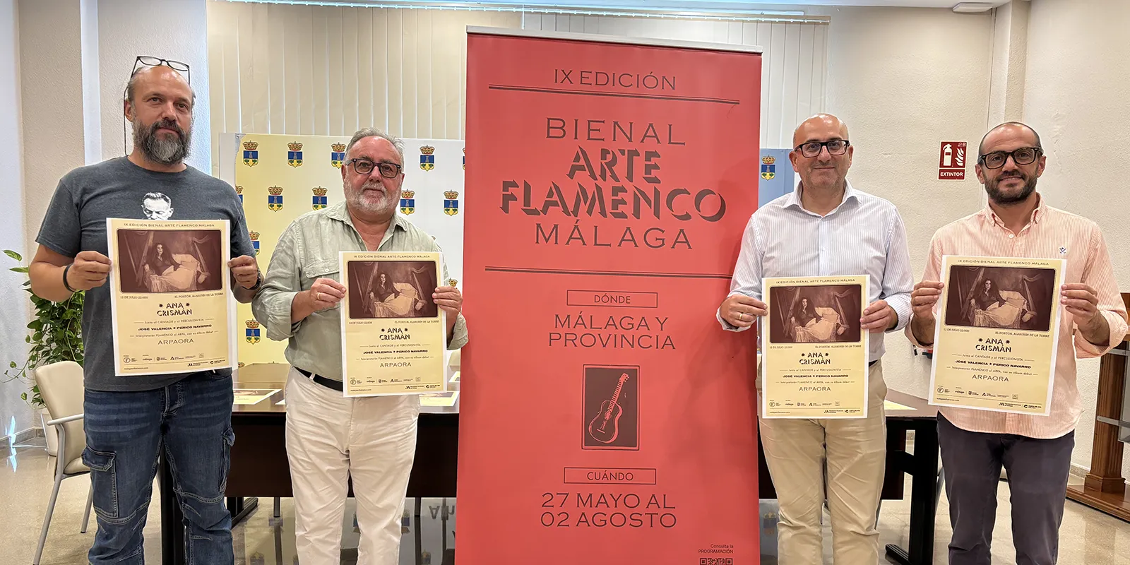 Presentación del concierto de Ana Crismán en Alhaurín de la Torre. Foto: Diputación Málaga