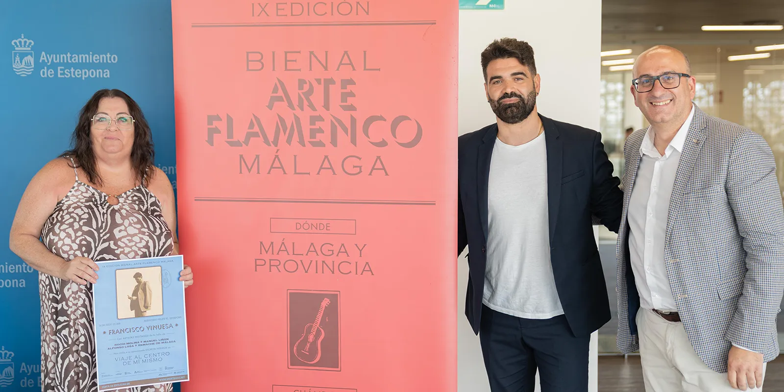 Presentación del concierto de Francisco Vinuesa en la Bienal de Málaga. Foto: Dipu Málaga