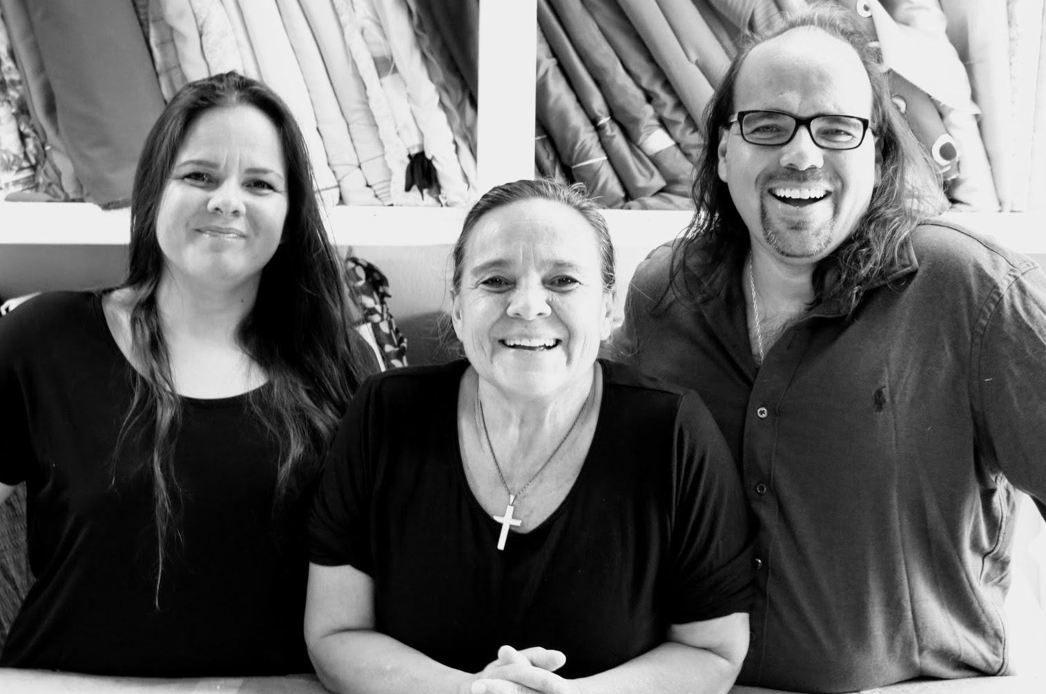 Familia Encinias, gestores del Festival Flamenco de Alburquerque. Foto cedida por Marisol.