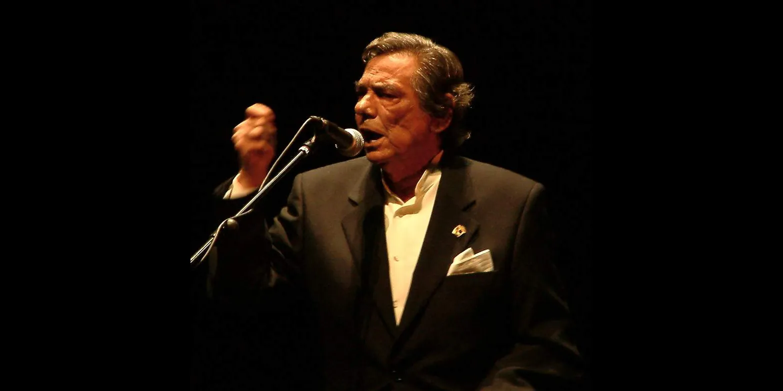 Antonio El Chocolate, en Caja Madrid. Foto: Estela Zatania