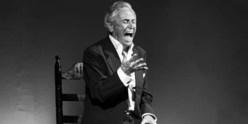 Diego Clavel, en la Reunión de Cante Jondo de La Puebla de Cazalla. Foto: Antonio Moreno