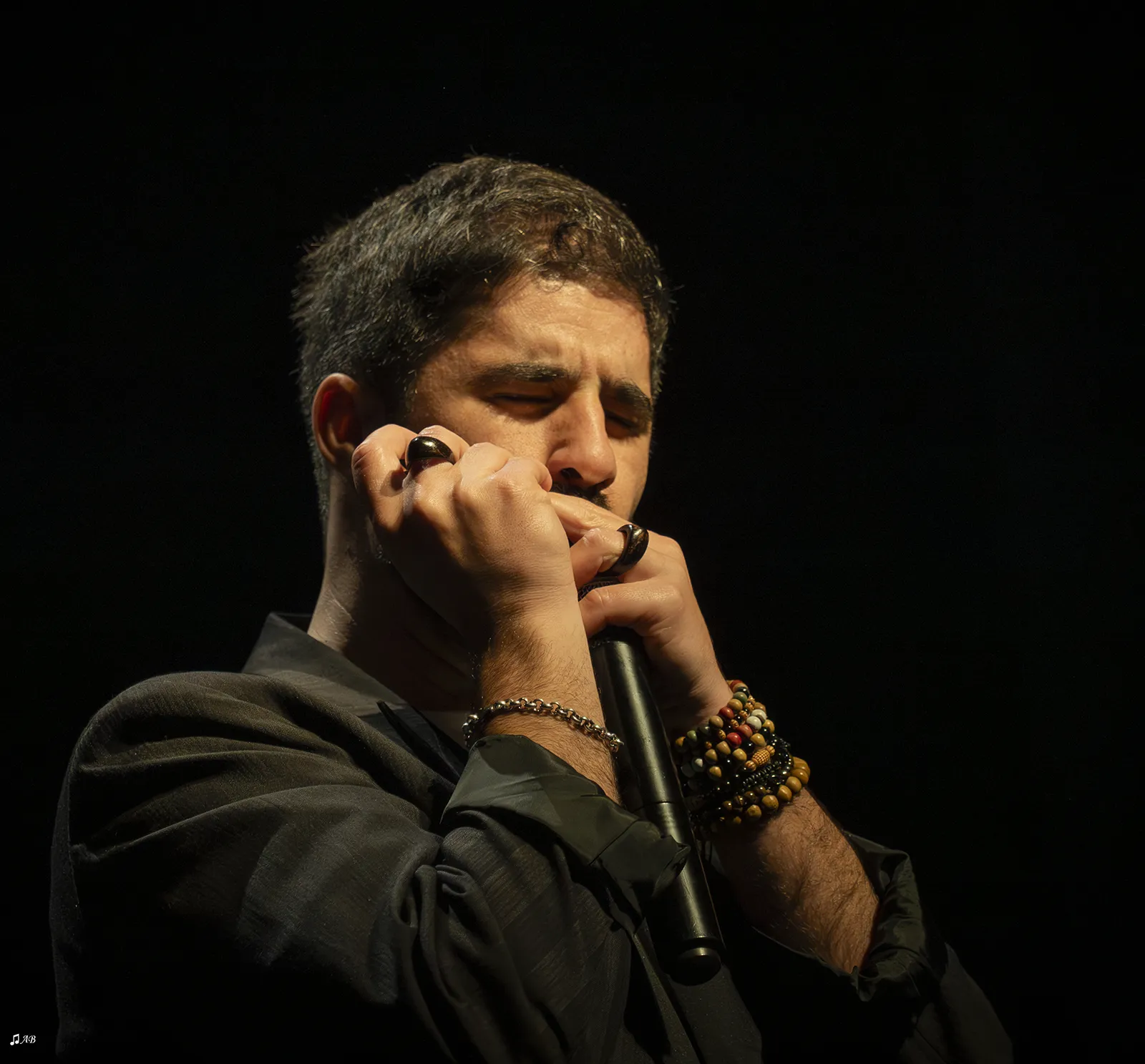 Recital de José Almarcha. III Festival de Jazz Jambá. Teatro Moderno de Chiclana, Cádiz. 28 de enero de 2026. Foto: Antonio Barce