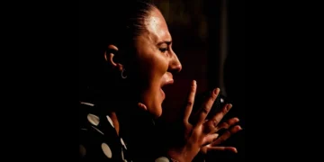 La cantaora Lucía Beltrán. Foto: Ayto Moguer