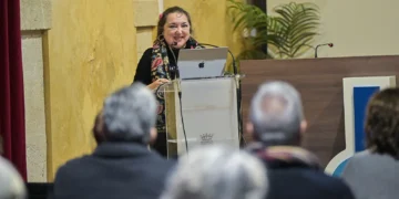 Presentación del documental '¡Zambomba!', de Puela Lunaris. Palacio de Villapanés, Jerez. 16 dic 2025. Foto: Ayto Jerez