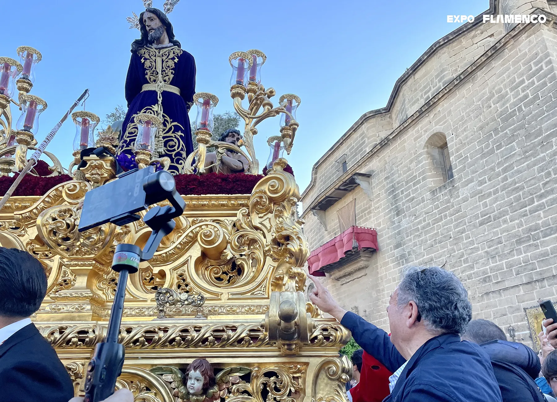 Saeta flamenca en Jerez. Foto: Juan Garrido