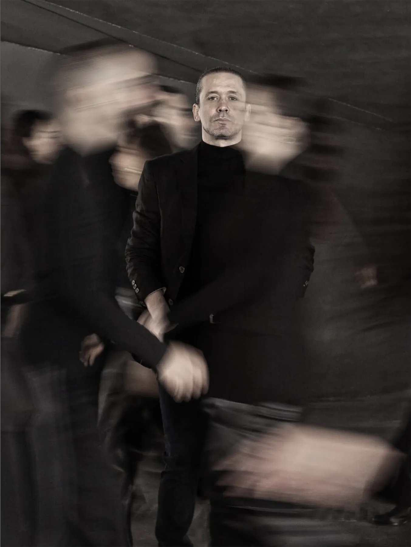 Alfonso Losa. Imagen promocional del espectáculo 'Gesto mínimo'.