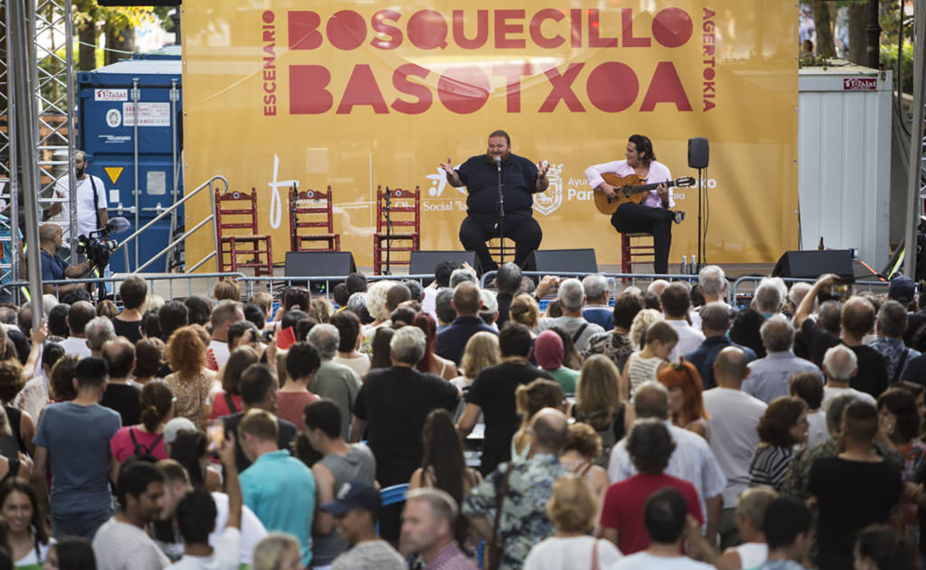 Actuación de Ezequiel Benítez. Festival Flamenco On Fire, Pamplona. Foto: Javier Fergo