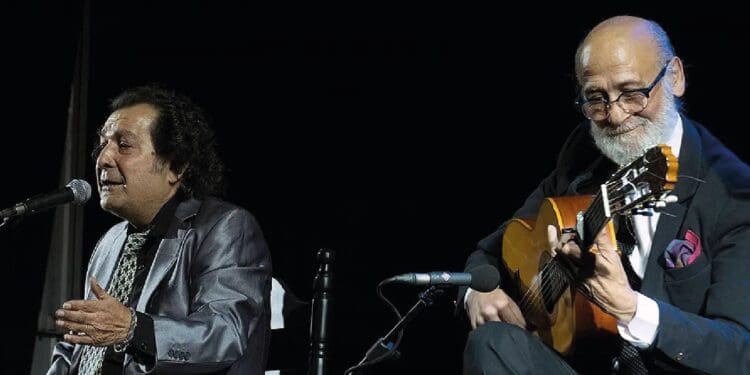 Juan Villar y Periquín Niño Jero, por su homenaje en Málaga