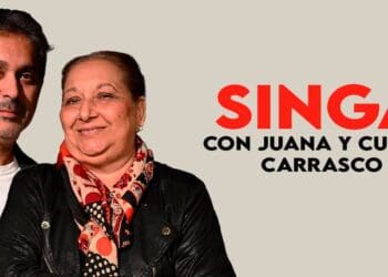 Singa, con Juana y Curro Carrasco
