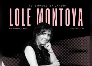 Cartel Lole Montoya en el Museo del Baile flamenco