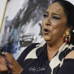 Recital de Amparo La Repompilla. Peña Torres Macarena, Sevilla. 25 enero 2025. Foto: Kiko Valle