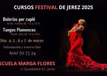 Acuerdo con cursos de la academia de Marga Flores para el 29 Festival de Jerez