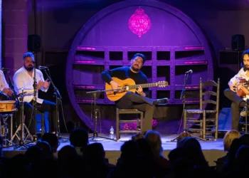 'Historias de un flamenco', de Antonio Rey. XXIX Festival de Jerez. Bodegas Los Apóstoles, de González Byass. 22 feb 2025. Foto: Tamara Pastora