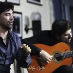 Recital de cante de Agujetas Chico y Manuel Valencia. Peña Flamenca Torres Macarena, Sevilla. 22 marzo 2025. Foto: Kiko Valle