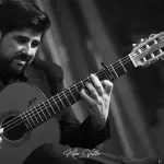Manuel Valencia. Recital de cante de Agujetas Chico. Peña Flamenca Torres Macarena, Sevilla. 22 marzo 2025. Foto: Kiko Valle