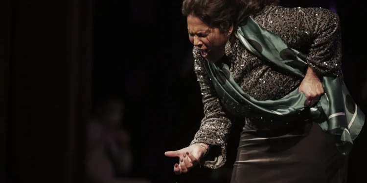 Homenaje a Manuela Carrasco. XI Festival Tacón Flamenco de Utrera. Teatro Enrique de la Cuadra. 28 feb 2025. Foto: Kiko Valle