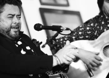 Rafael de Utrera. Inauguración nueva sede de Peña Flamenca El Gallo, Morón. Marzo 2025. Foto: Kiko Valle