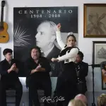 Carmen Lozano. Inauguración nueva sede de Peña Flamenca El Gallo, Morón. Marzo 2025. Foto: Kiko Valle