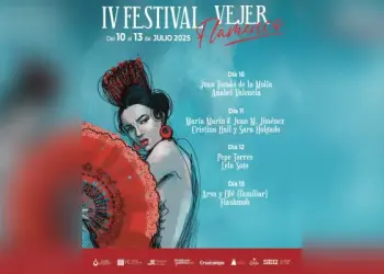 Cartel Festival Flamenco de Vejer