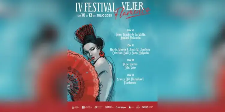Cartel Festival Flamenco de Vejer