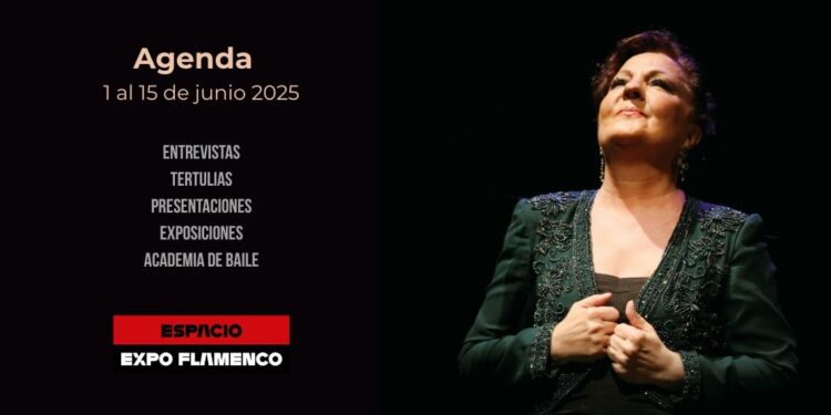 Agenda de actividades Espacio expoflamenco del 1 al 15 de junio 2025