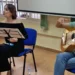 Regina de Huelva, en los cursos del CEP Cádiz. Foto: Canal Sur