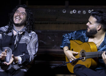 Juanfra Carrasco y Nono Reyes. Museo Interactivo de la Música - MIMMA, Málaga. Foto: Daniel Pérez / Teatro Cervantes