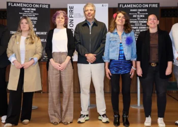 Presentación de Flamenco On Fire. Foto: FOF