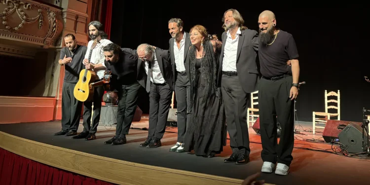 Antonio Rey y compañía. X Festival Flamenco de Huelva. Gran Teatro. Foto: Jesús Naranjo