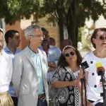 Inauguración del Rincón Bambino. Cementerio de Utrera, Sevilla. Foto: Kiko Valle