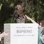 Inauguración del Rincón Bambino. Cementerio de Utrera, Sevilla. Foto: Kiko Valle