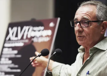 Manuel Martín Martín. Presentación de la XLV Noche Flamenca Ecijana. Instituto Andaluz de Flamenco. 18 junio 2025. Foto: Kiko Valle