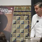 Cristóbal Ortega. Presentación de la XLV Noche Flamenca Ecijana. Instituto Andaluz de Flamenco. 18 junio 2025. Foto: Kiko Valle