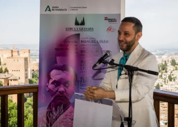 Manuel Liñán, en el ciclo Lorca y Granada. Foto: Junta Andalucia