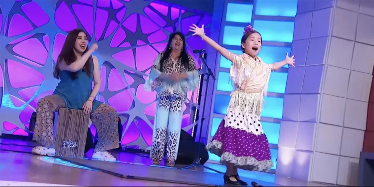 La joven flamenca japonesa Sui.