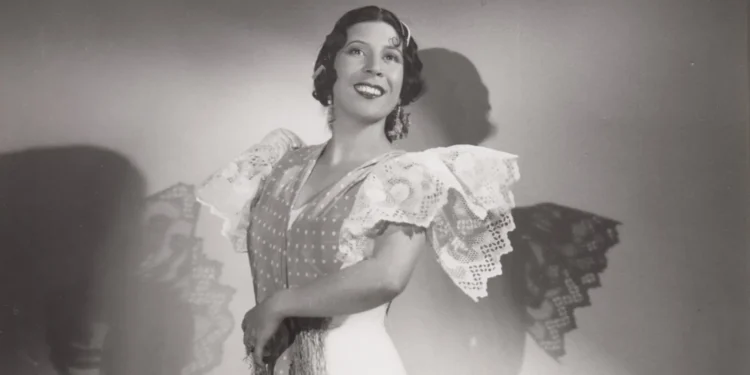 La Argentinita. Archivo Zayas de Sevilla.
