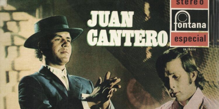 Carátula de la grabación de Juan Cantero con Paco de Lucía.