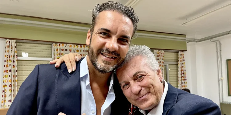 Jesús Méndez y Antonio Carrión. Festival de Campillos. Foto: Juan Garrido