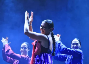 'Vuela', de Sara Baras. Festival Internacional del Cante de las Minas. 2 agosto 2025. Foto: Las Minas