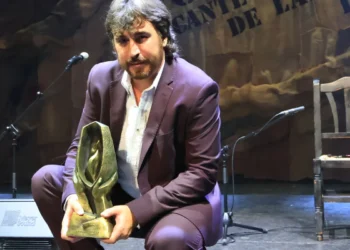 Gregorio Moya, Lámpara Minera del Cante de las Minas 2025. Foto: Las Minas